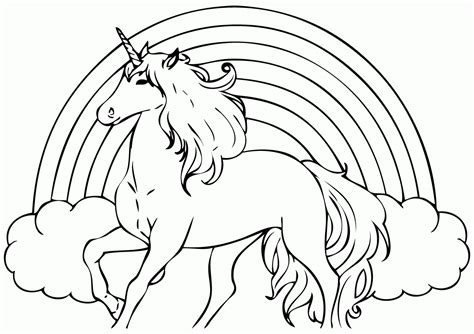 printable coloring pages unicorn coloring home