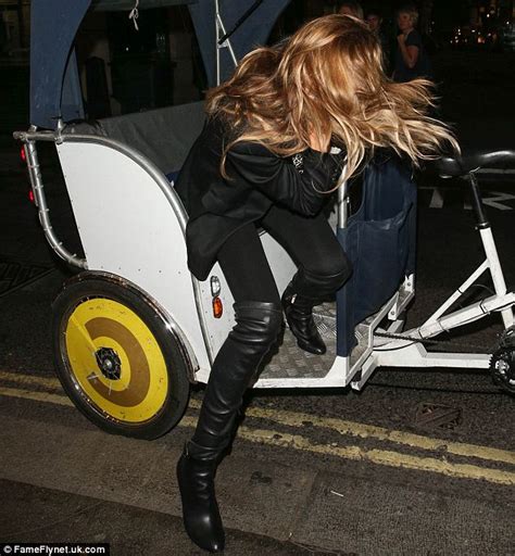 Abbey Crouch Looks A Little Worse For Wear As She Enjoys A Girly Night