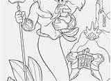 Coloring Pages Triton King Getcolorings Disney Book sketch template