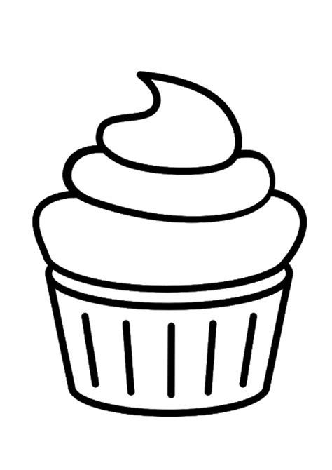 coloring pages cupcake coloring pages  kids