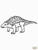 Ankylosaurus Coloring Pages Dinosaur Printable Color Clipart Colouring Supercoloring Getcolorings Stegosaurus Coloringpagesonly Kids Print Choose Board Online Categories sketch template