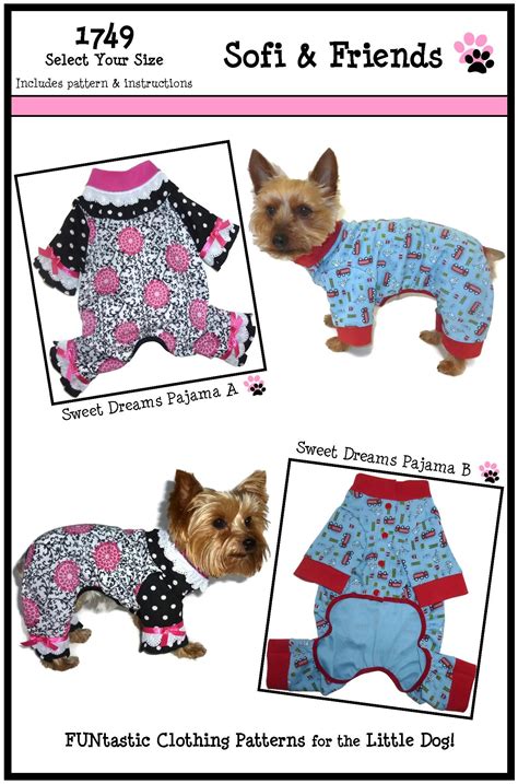 beginner  printable sewing patterns  dog clothes  dog coat