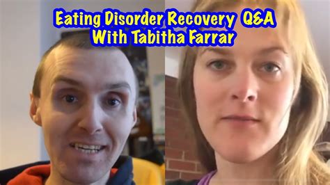 Eating Disorder Recovery Qanda With Tabitha Farrar Youtube