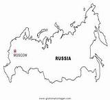 Russia Rusia Colorear Russland Cartina Disegno Bandera Muta Nazioni Landkarte Malvorlage Cartine Landkarten Ausmalen Geografie Colorea Completare Colorearrr Pegar Fisica sketch template