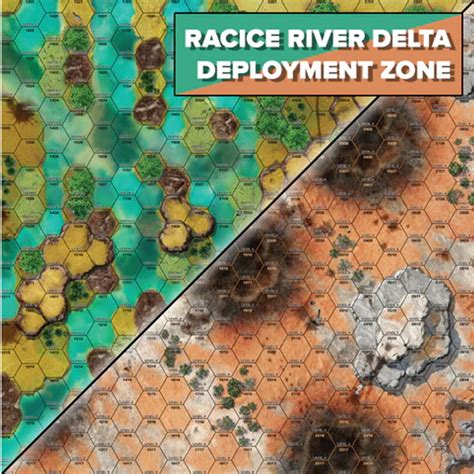 battletech battlemat tukayyid racice river delta deployment zone preorder game nerdz