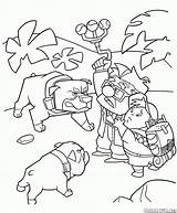 Coloring Pages Doug Surround Dogs Template sketch template
