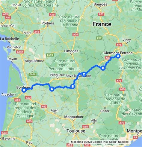 france road trip dordogne valley google  maps