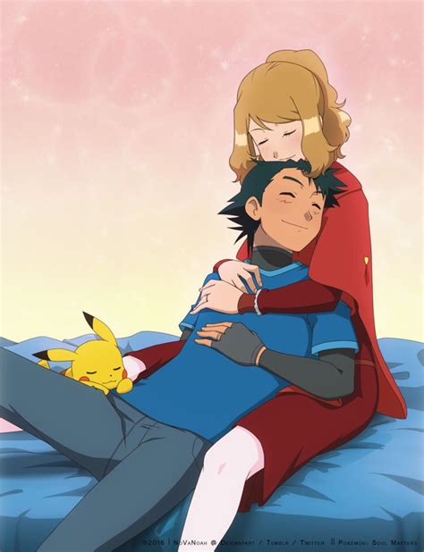 644 Best Pokémon Ash X Serena Images On Pinterest Love