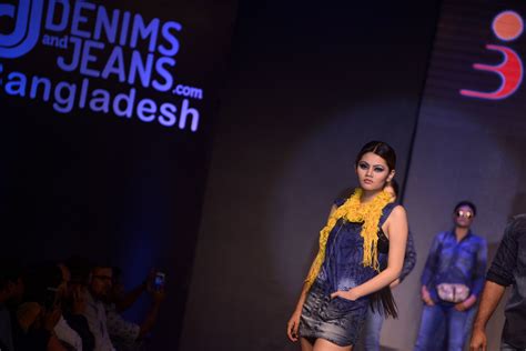 denim show in bangladesh fashion event saree