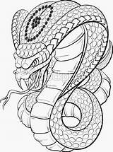 Coloring Pages Snakes Printable Cobra King Snake Tattoo Print Filminspector Kobra Mustang Drawing 2021 Animal Holiday Downloadable sketch template