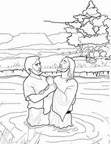 Baptist John Coloring Getdrawings Getcolorings sketch template