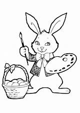 Easter Bunny Coloring Ausmalen Zum Osterhasen Malvorlagen Und Bilder Ausmalbilder sketch template