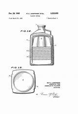 Patent Patents Bottle Plastic sketch template