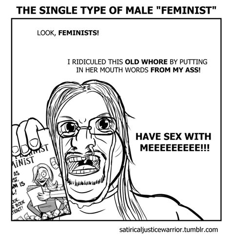 The Single Type Of Male Feminist By Satirical Justice