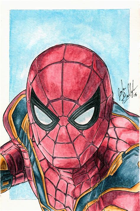 iron spider drawing  paintingvalleycom explore collection  iron