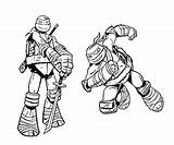 Turtles Mutant Ascii sketch template