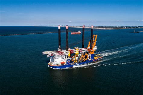 van oords aeolus starts work  belgiums largest offshore wind farm
