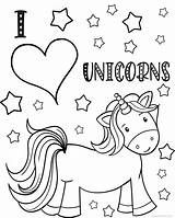 Unicorn Essentiallymom sketch template