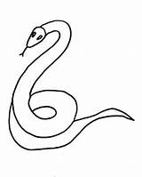Schlange Schlangen Ausmalbild Ausmalen Malvorlage sketch template