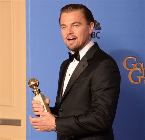 Golden Globes 2014 Leonardo Dicaprio Wins Best Actor For The Wolf Of