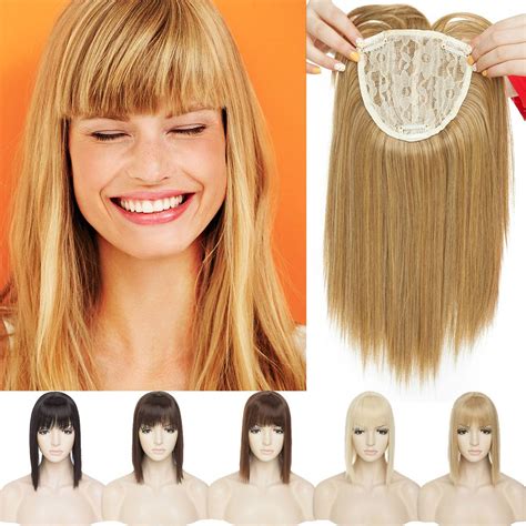sego clip  hair topper  bangs synthetic straight wiglets