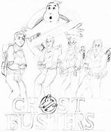 Ghostbusters Drawing Amazing Logo Getdrawings sketch template