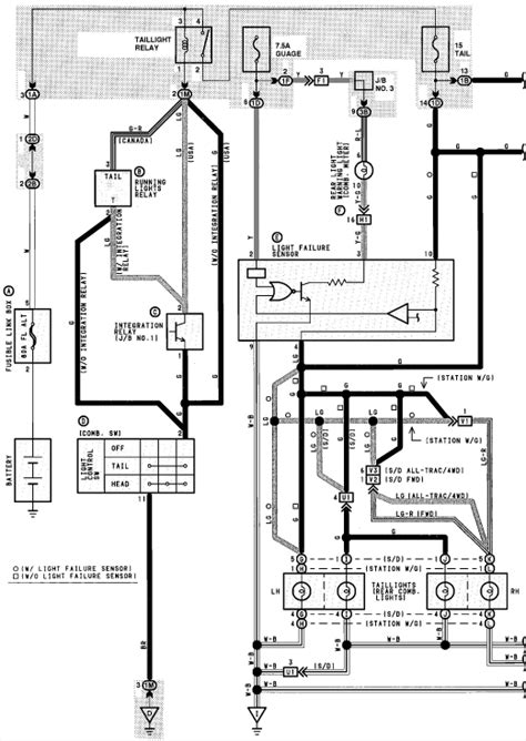 toyota pickup tail light wiring diagram images faceitsaloncom