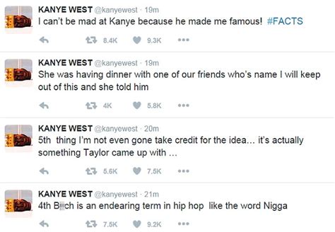 kanye west thanks anna wintour on twitter after taylor swift lyric defence daily mail online