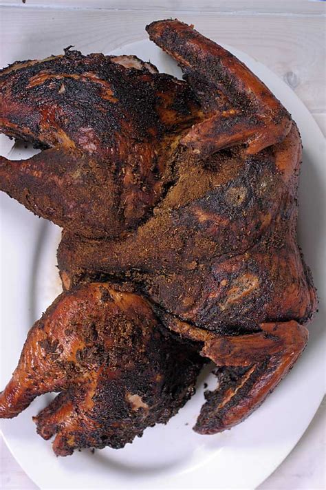 sage rubbed spatchcocked smoked turkey foodal
