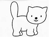 Kucing Digambar Kittens Imágenes Dibujoimagenes Artículo sketch template