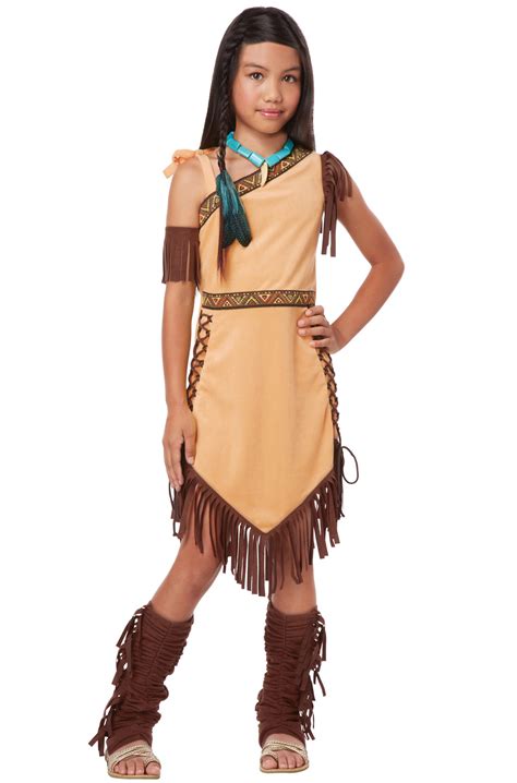 indian native american princess pocahontas outfit girls