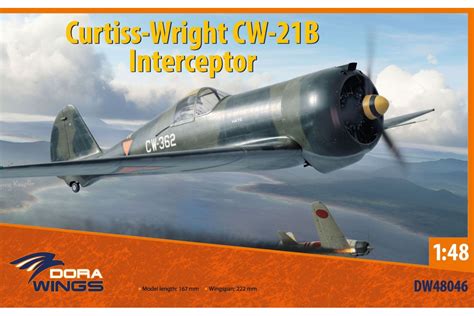 curtiss wright cw  interceptor  scale model construction kit