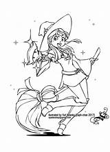 Witch Academia Little Kagari Zaph Chan Atsuko Deviantart Anime sketch template