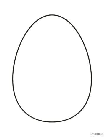easter egg coloring pages   printable egg templates love