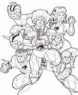 Thundercats Coloring Pages 80s Cartoon Para Colorear Thunder Cats Kids Book Printable Cartoons Chubeto Color Member Books Imprimir Colouring Adult sketch template