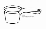 Mewarnai Sketsa Peralatan Ember Dapur Gayung Benda Dan Gambaranimasi sketch template