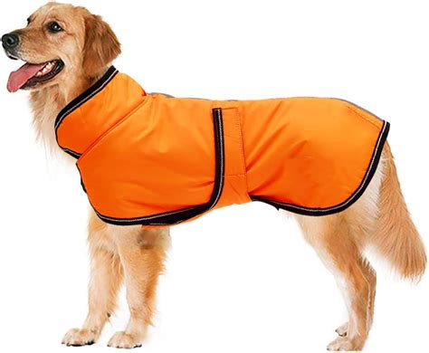 reflective parka  dog coat waterproof dog jacket  small medium
