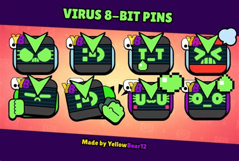 virus  bit pins fandom