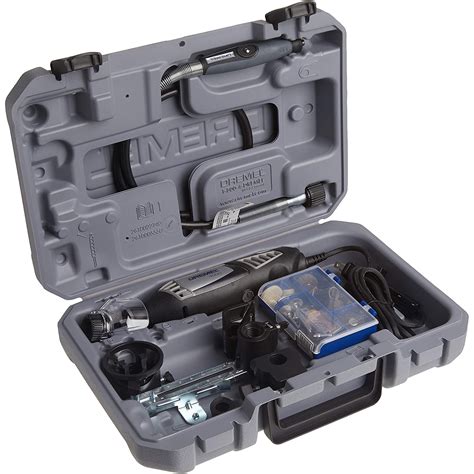 dremel   rotary tool kit  attachments accessories carrying case  ebay