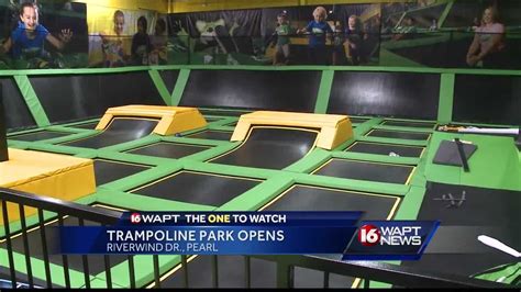 trampoline park opens