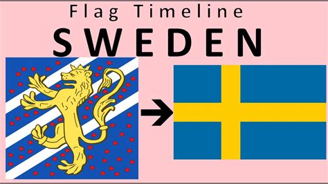 flag  sweden historical evolution   national anthem  sweden youtube