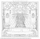 Thrones Colorear Trono Tronos Libro Hbo Throne Spade Vistazo Entrada Reciente Fanpop sketch template