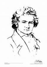 Beethoven Ludwig Volto Bra Ideawebtv Iniziativa Associazione Disegnato Francesca sketch template