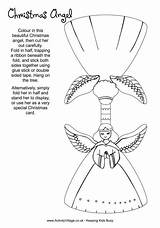 Christmas Angel Craft Colouring Crafts Printable Template Joseph Projects Mary Activity Visits Coloring Pages Printables Templates School Xmas Village Arts sketch template