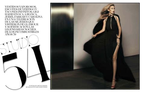 Gigi Hadid In Vogue Magazine Spain March 2015 Issue