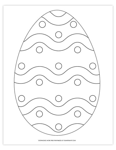 printable easter egg coloring pages easter egg template easter