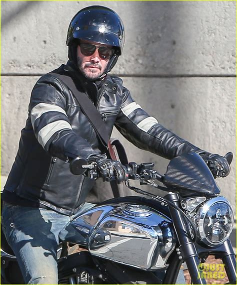 Keanu Reeves Starts His New Year With A Ride On His