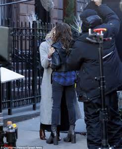 Naomi Watts Kisses Sophie Cookson While Filming Gypsy