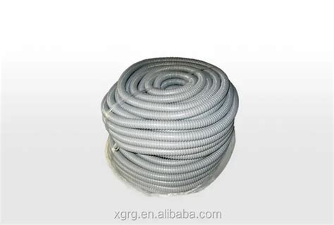 grey pvc coated metal electrical galvanized  voltage flexible conduit buy  voltage