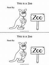 Readers Zoo Emergent Early Book Visit Reader sketch template